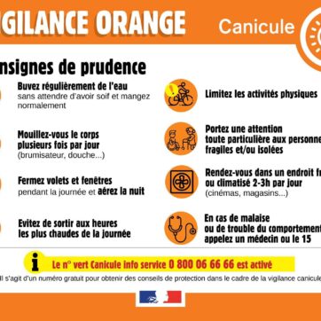 Vigilance orange canicule dans le Morbihan : les conseils pour se protéger à Pontivy