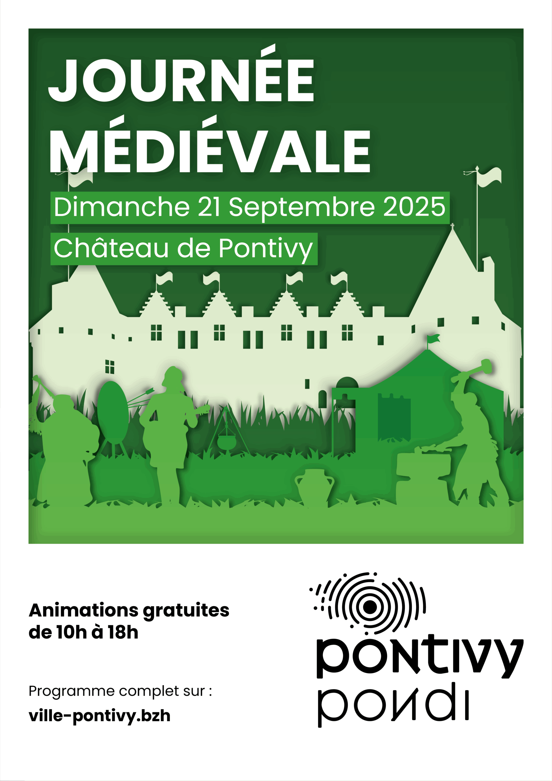 Journée médiévale au château de Pontivy !