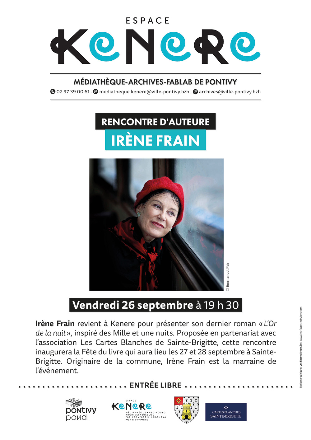 Rencontre avec Irène Frain