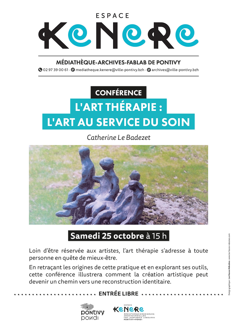 L’art-thérapie. Conférence par Catherine Le Badezet