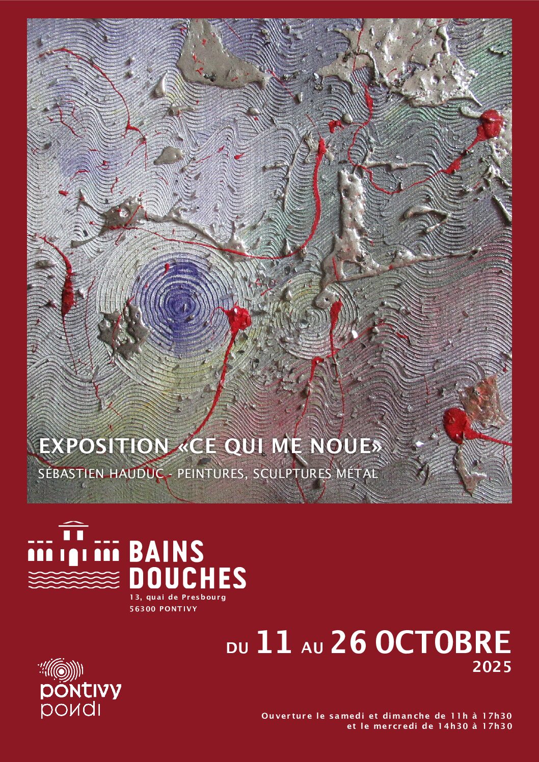 Expositions aux Bains Douches : « Ce qui me noue »  Sébastien Haudu
