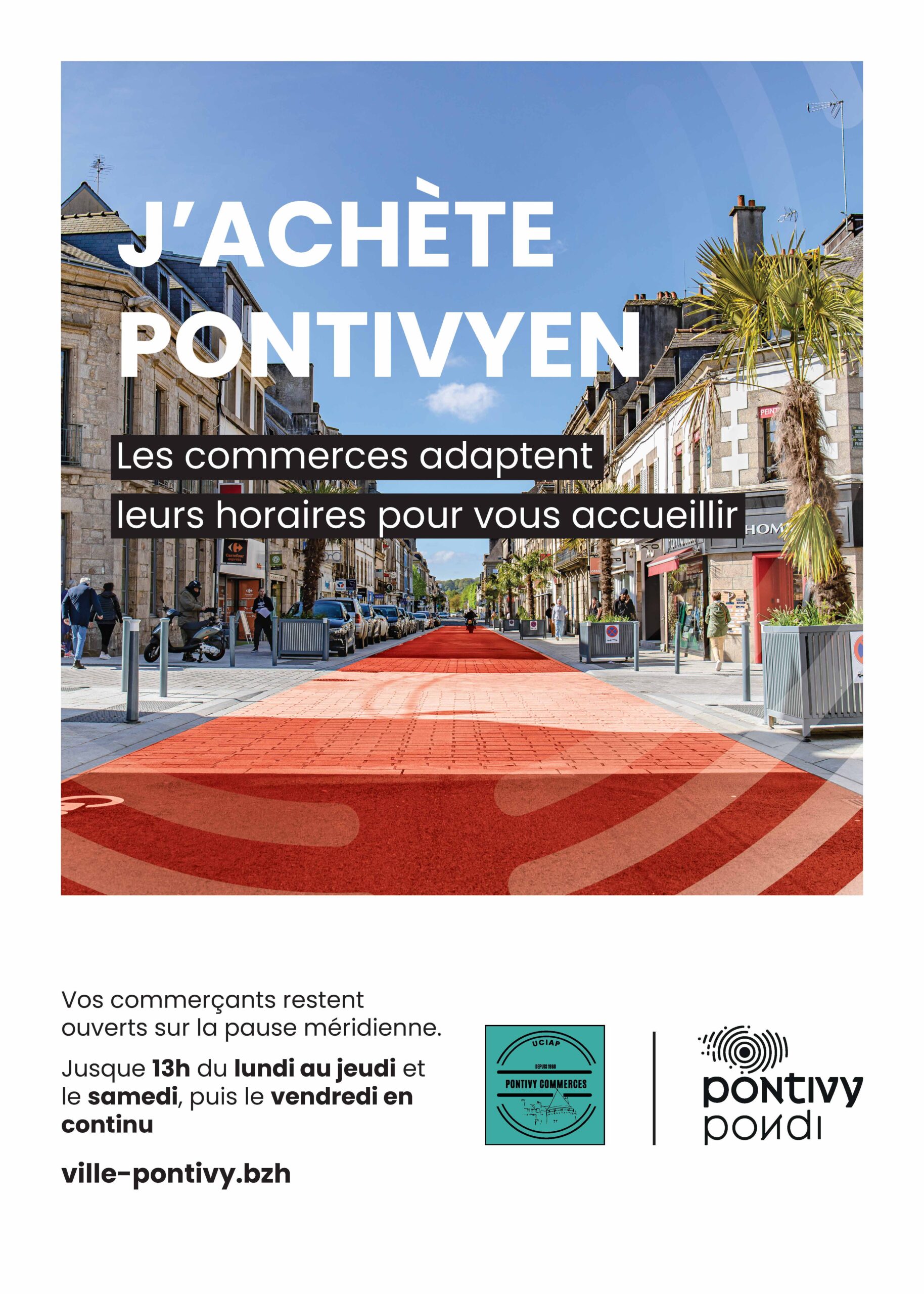 Vos commerces élargissent leurs horaires sur l’heure de midi