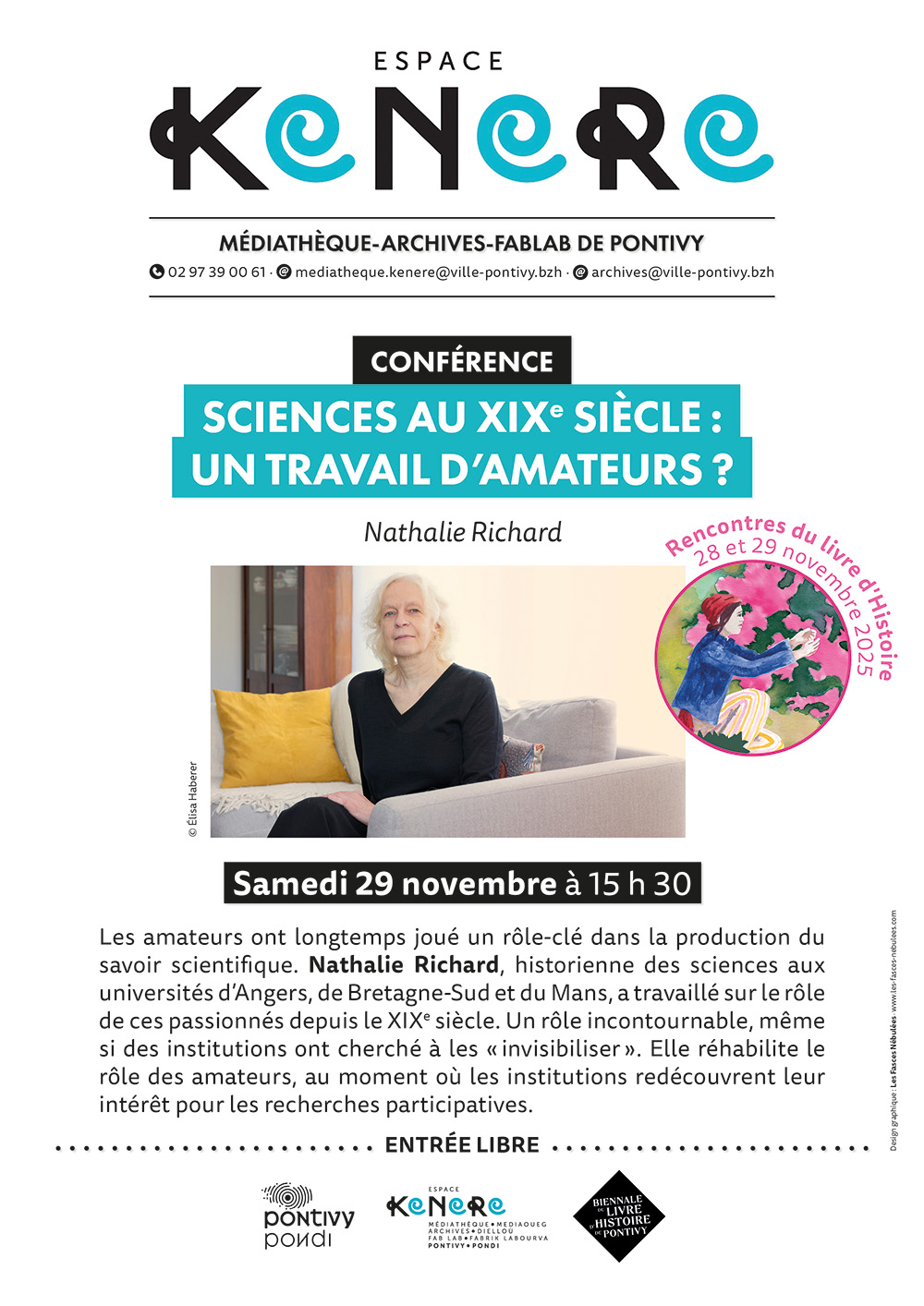 « Sciences au XIXe siècle : un travail d&rsquo;amateurs » par Nathalie Richard