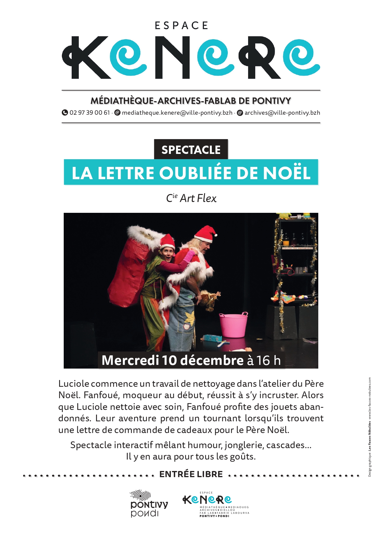 « La lettre oubliée de Noël » par la Compagnie Art Flex