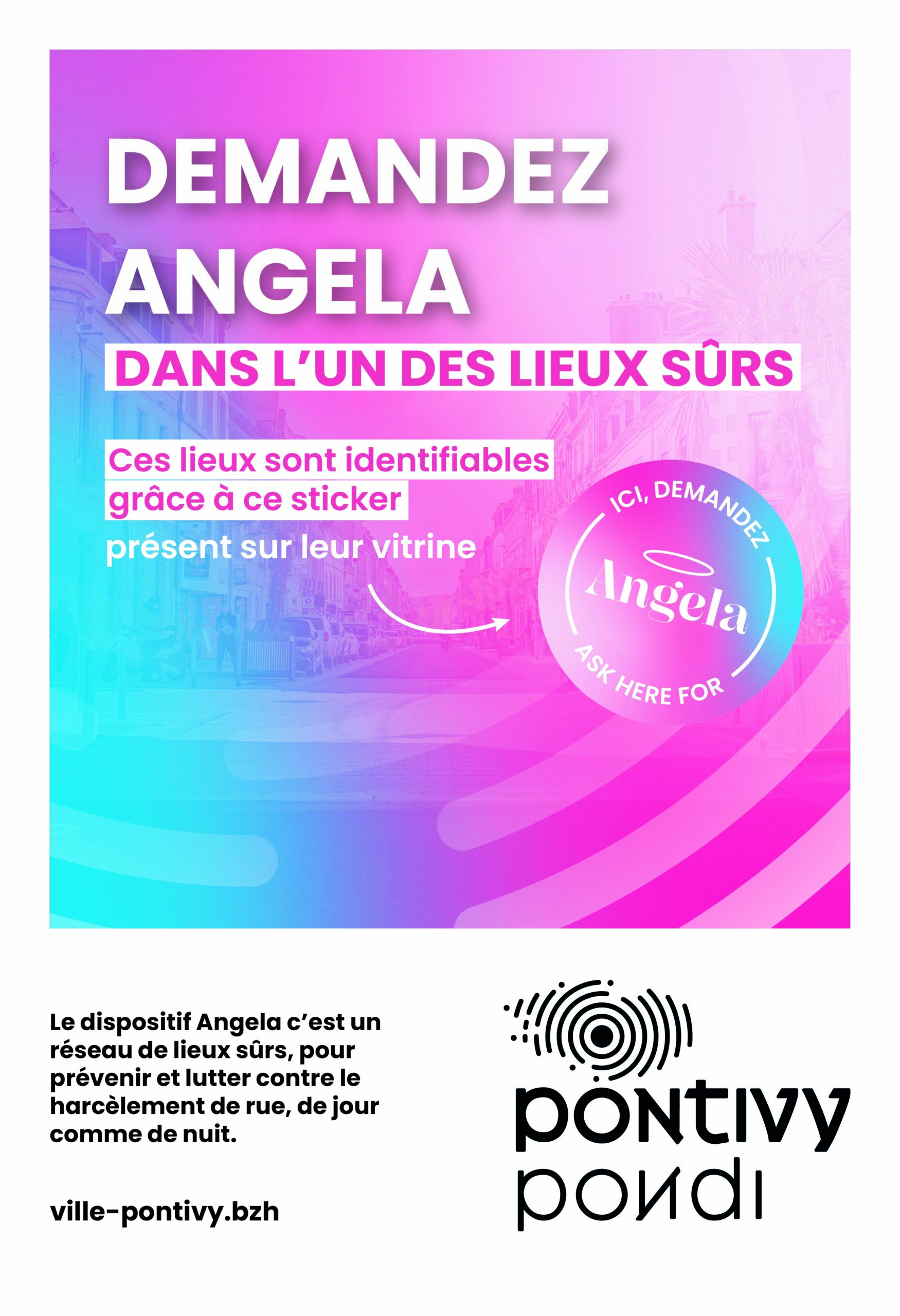 Commerçants de Pontivy : rejoignez le dispositif « Ici, demandez Angela »