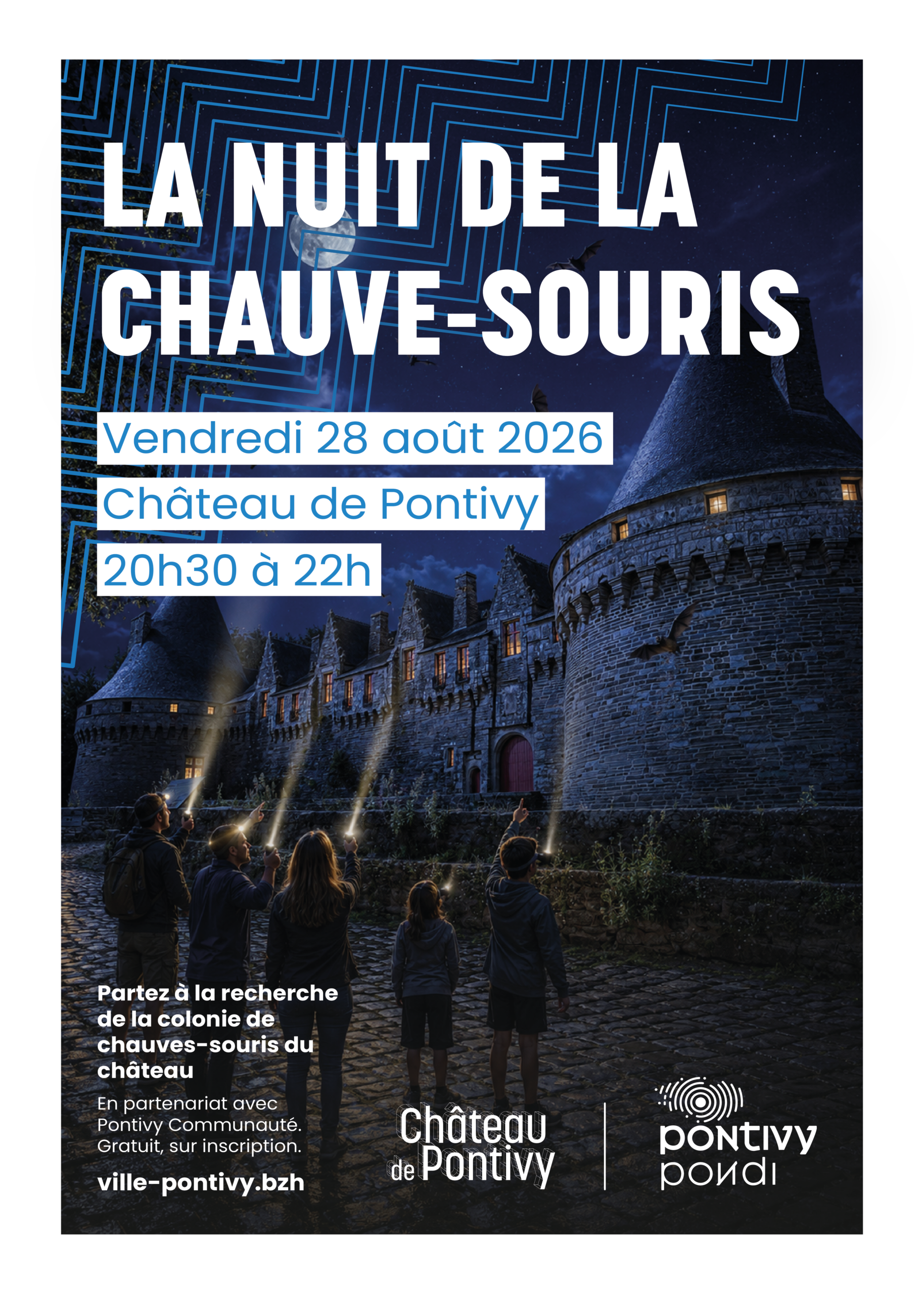 Nuit de la chauve-souris : observez la colonie du Château de Pontivy