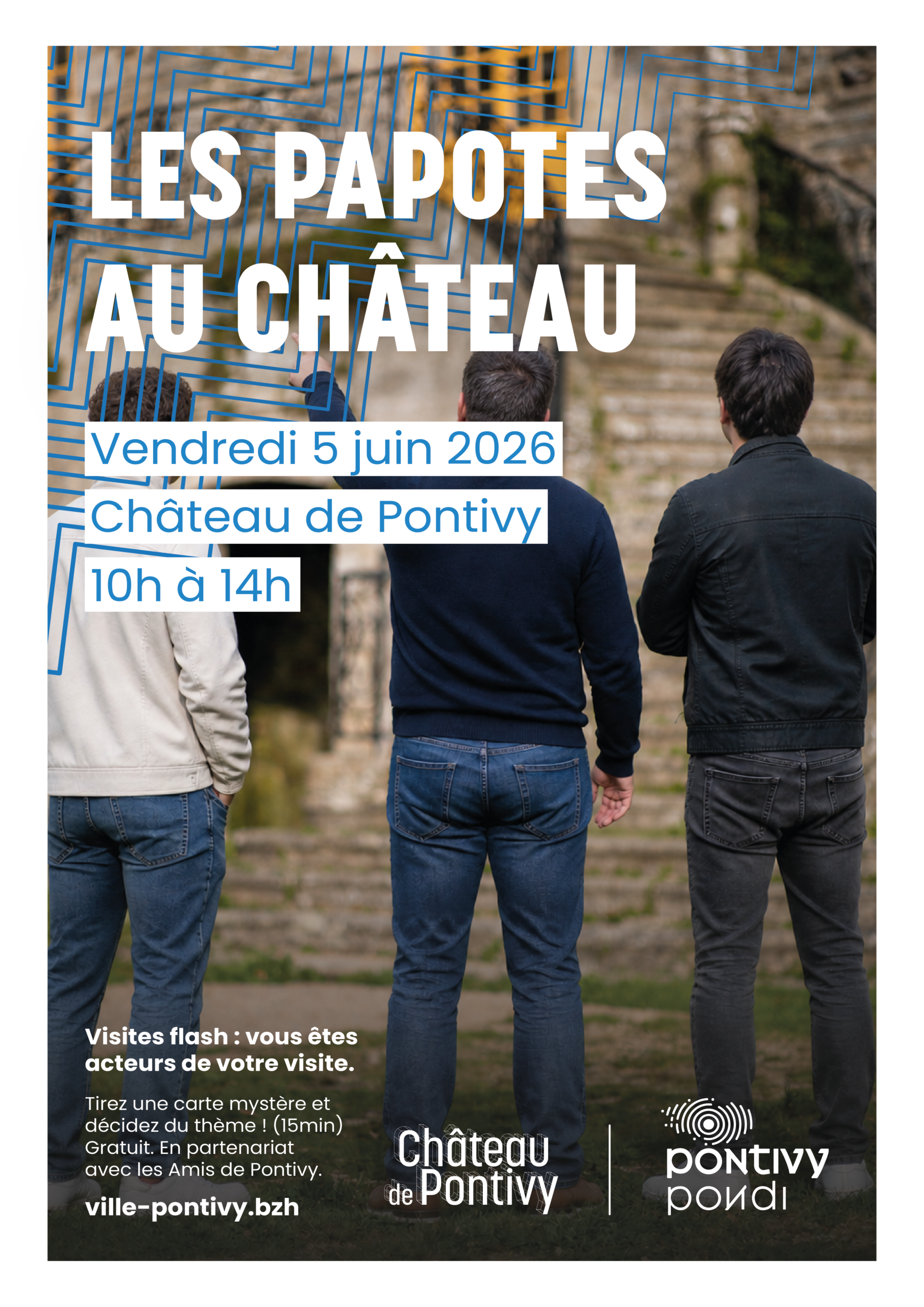 Les Papotes du vendredi : venez parler du Château de Pontivy avec son équipe