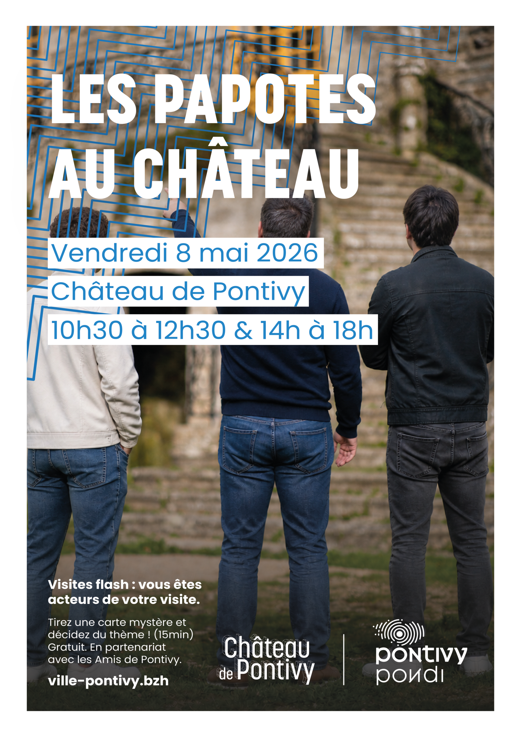 Les Papotes du vendredi : venez parler du Château de Pontivy avec son équipe