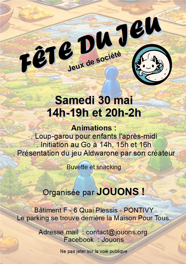FÊTE DU JEU