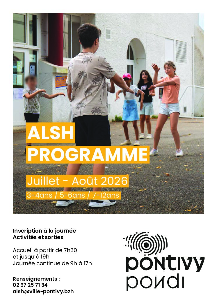 Programme à la journée ALSH – été 2026