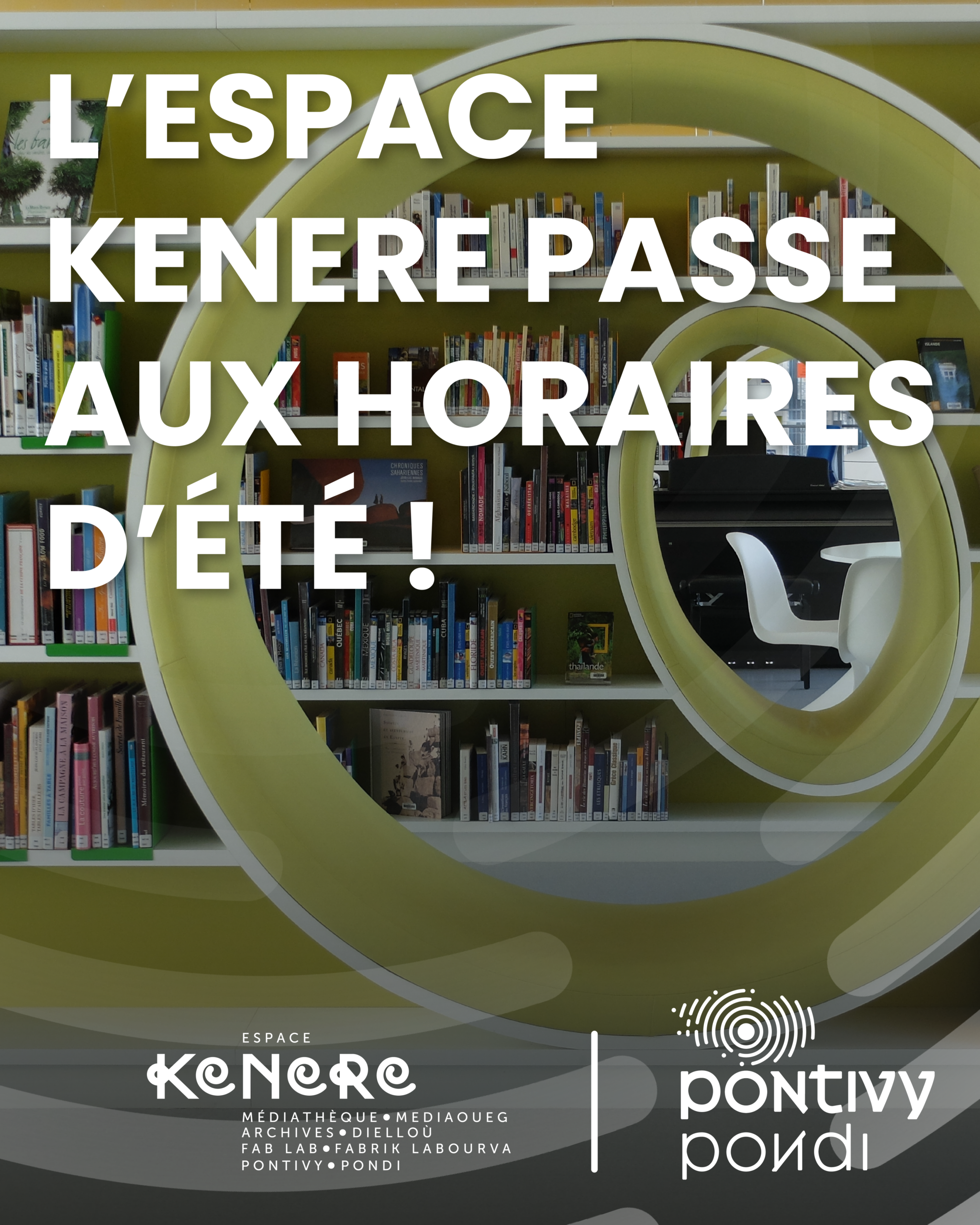 L&rsquo;Espace Kenere passe aux horaires d&rsquo;été !