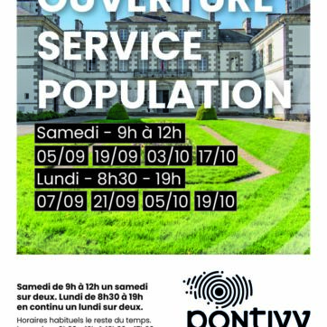 Nouveau à la rentrée : le service Population teste de nouveaux horaires étendus d&rsquo;ouverture