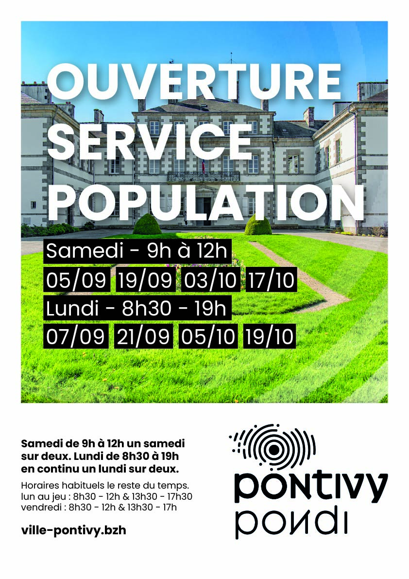 Nouveau à la rentrée : le service Population teste de nouveaux horaires étendus d&rsquo;ouverture