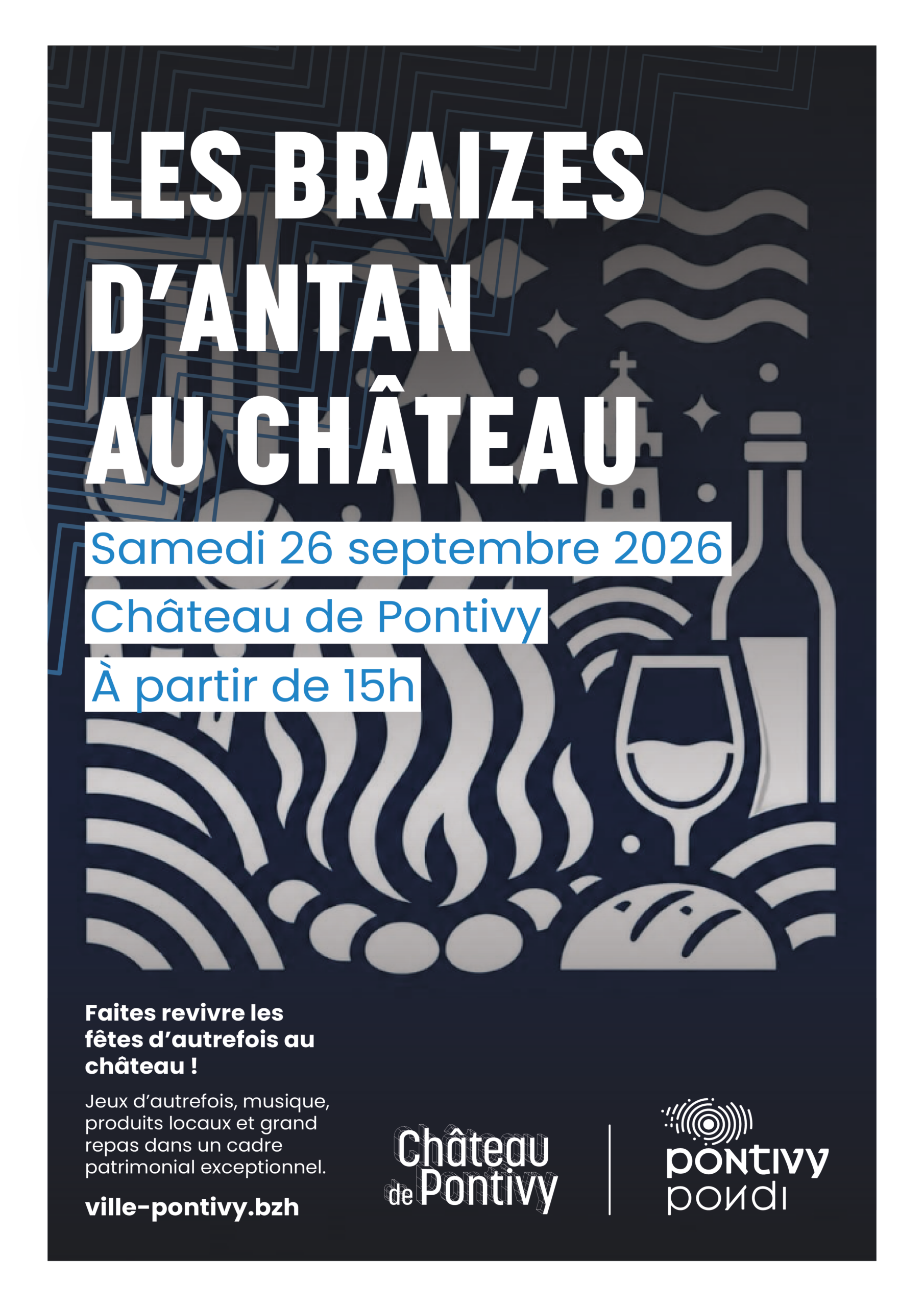 Les Braizes d’Antan au château de Pontivy