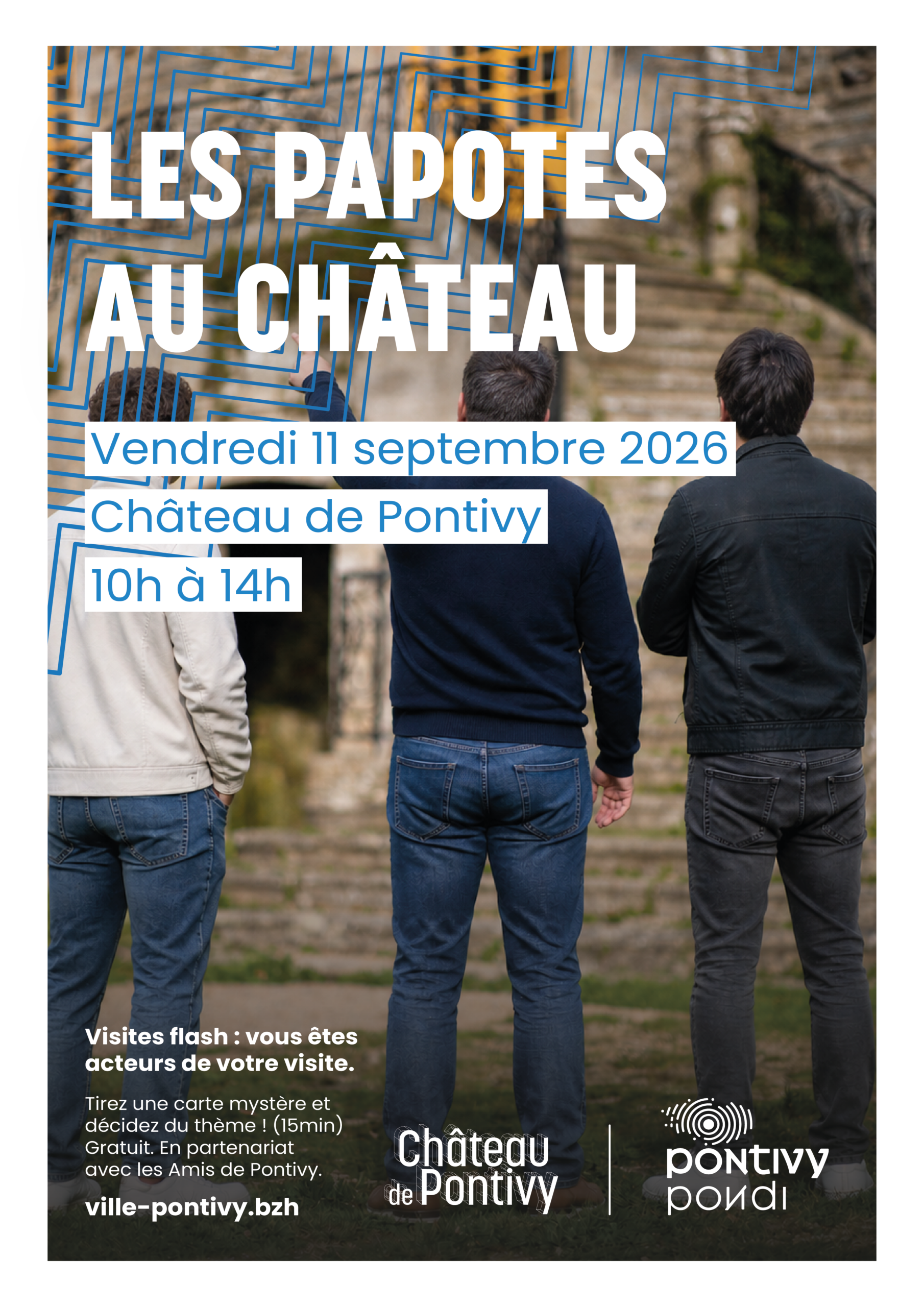 Les Papotes du vendredi : venez parler du Château de Pontivy avec son équipe