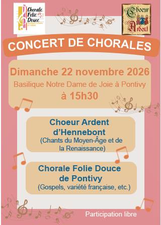 Concert de chorales